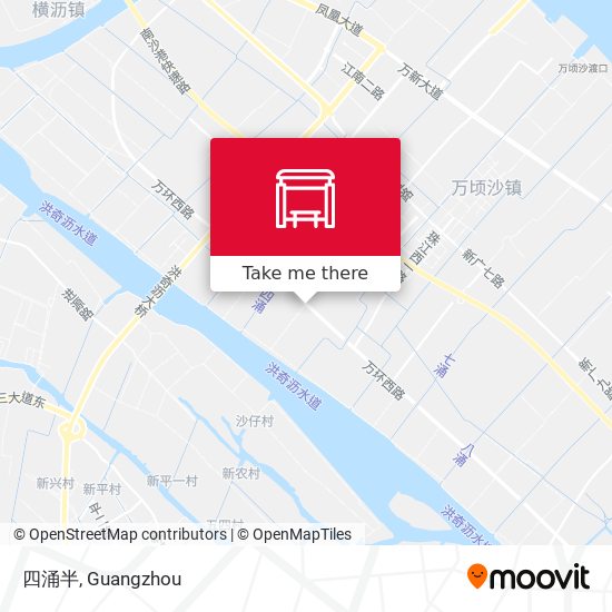 四涌半 map