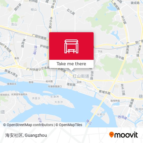 海安社区 map