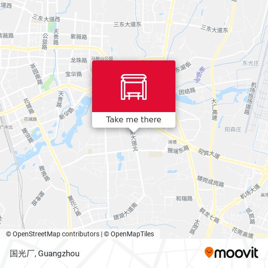 国光厂 map