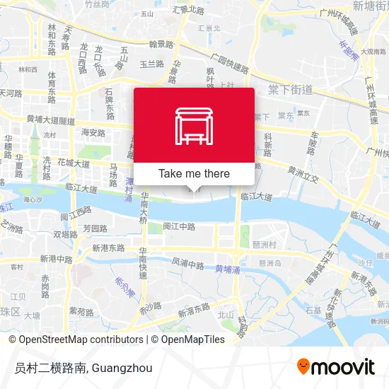 员村二横路南 map