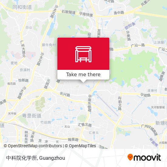 中科院化学所 map