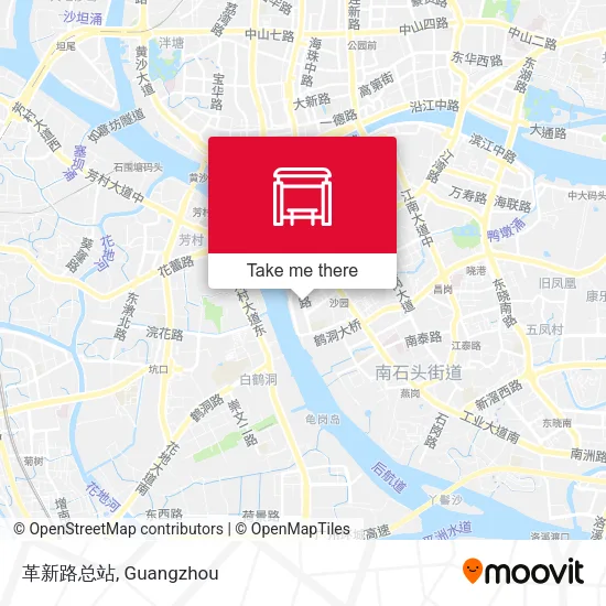 革新路总站 map