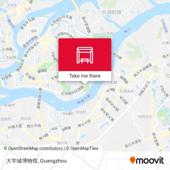 大学城博物馆 map