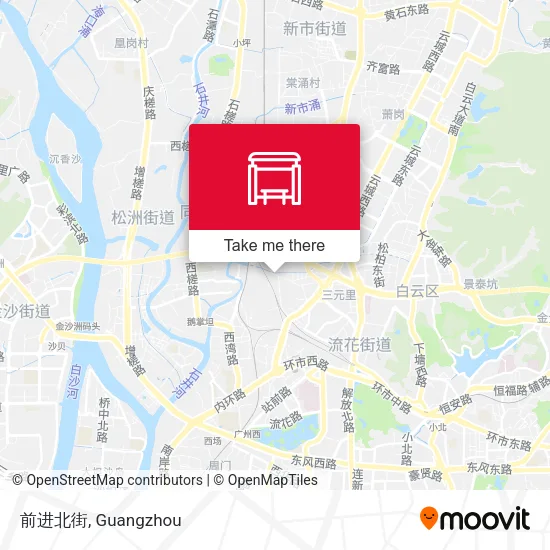 前进北街 map