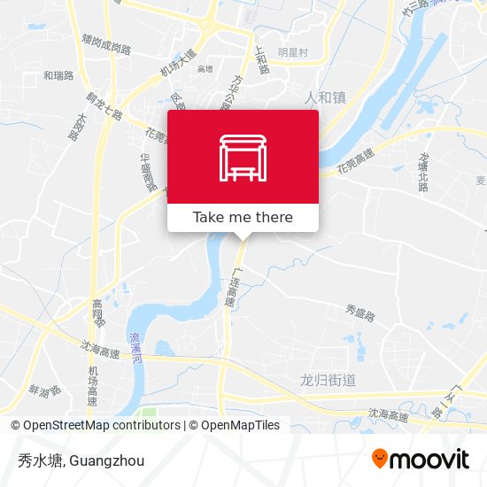 秀水塘 map