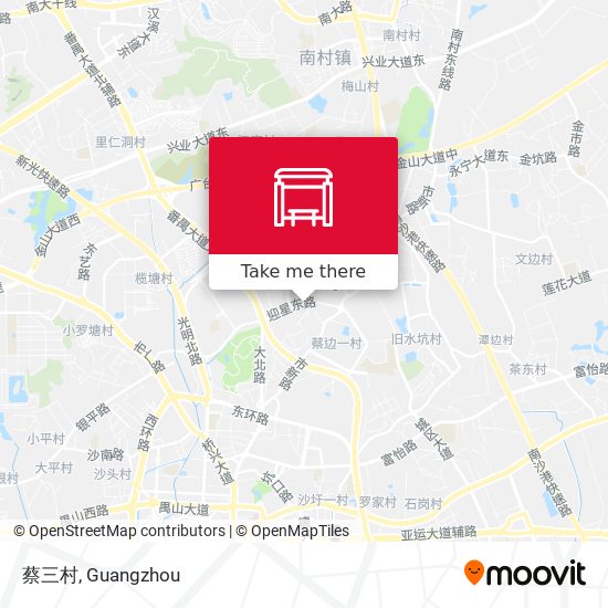 蔡三村 map