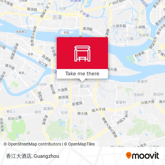香江大酒店 map