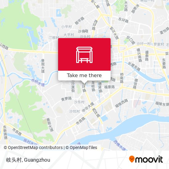 岐头村 map