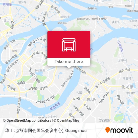 华工北路(南国会国际会议中心) map