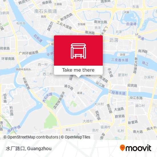 水厂路口 map