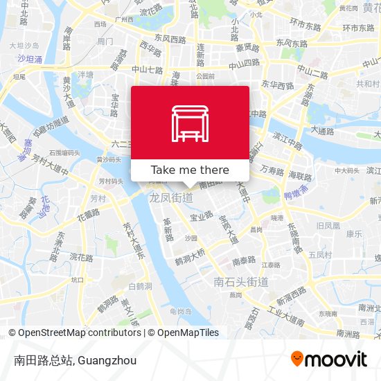 南田路总站 map