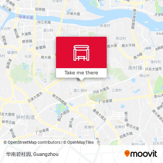 华南碧桂园 map