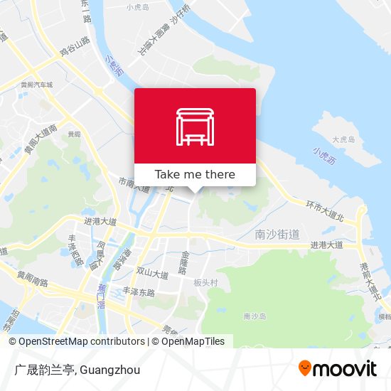 广晟韵兰亭 map