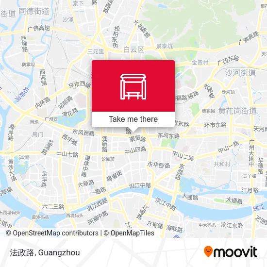 法政路 map