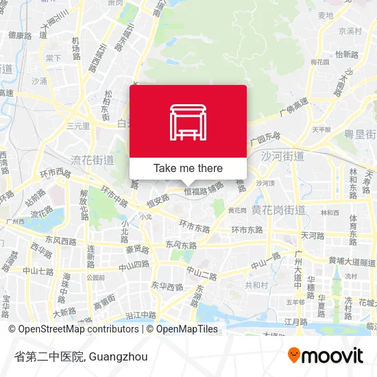 省第二中医院 map