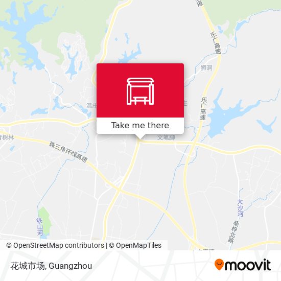 花城市场 map