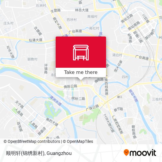 顺明轩(锦绣新村) map