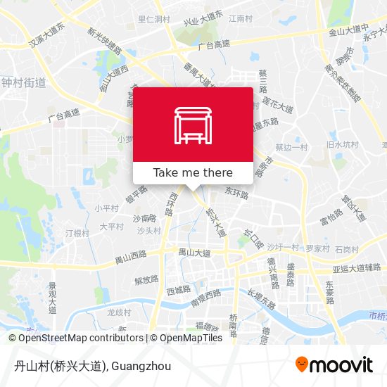 丹山村(桥兴大道) map