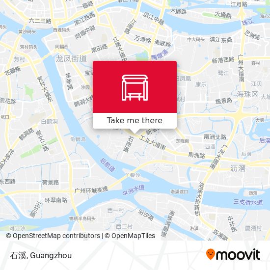 石溪 map