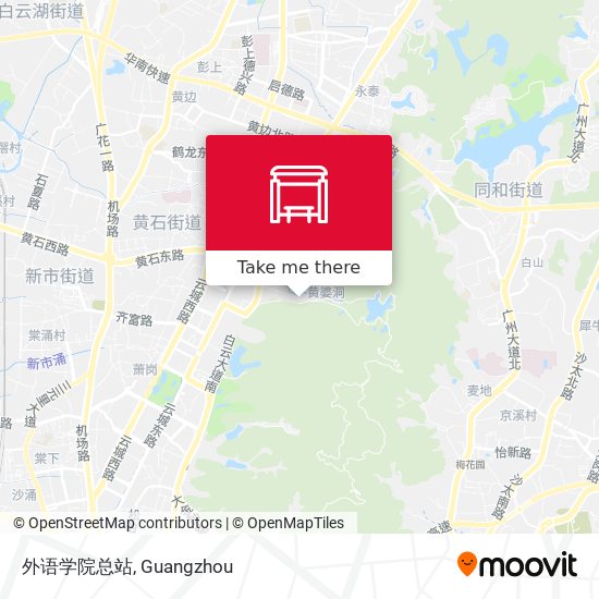 外语学院总站 map