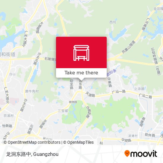 龙洞东路中 map