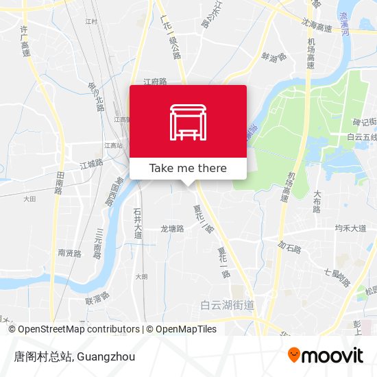 唐阁村总站 map