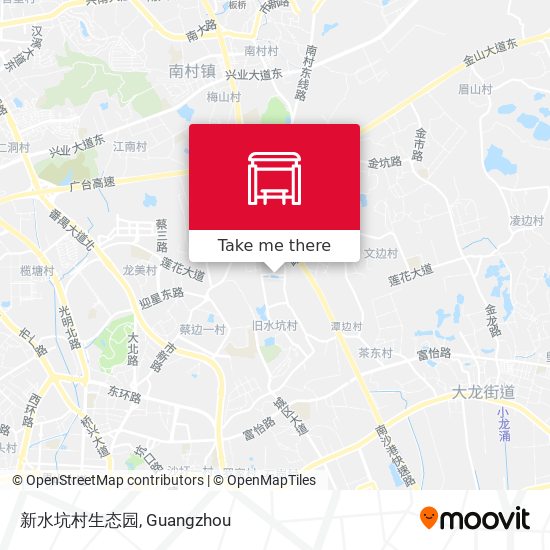 新水坑村生态园 map