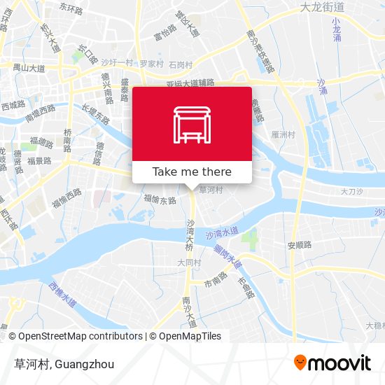 草河村 map