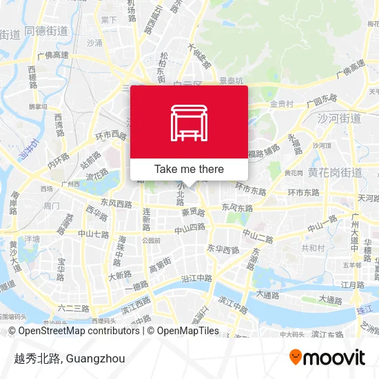 越秀北路 map