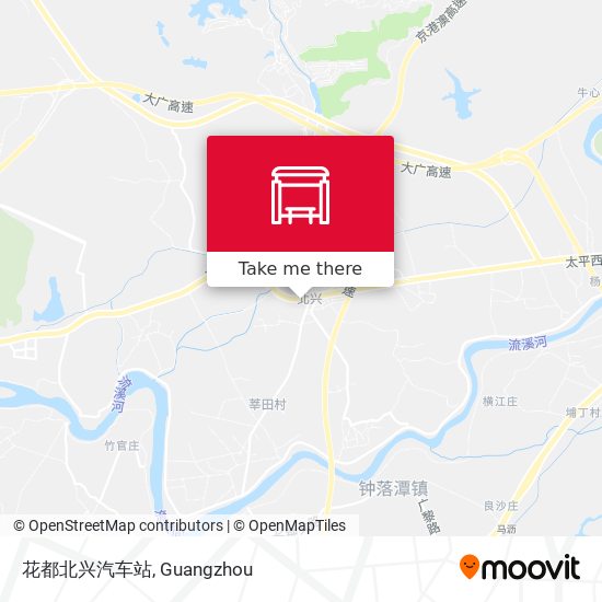 花都北兴汽车站 map