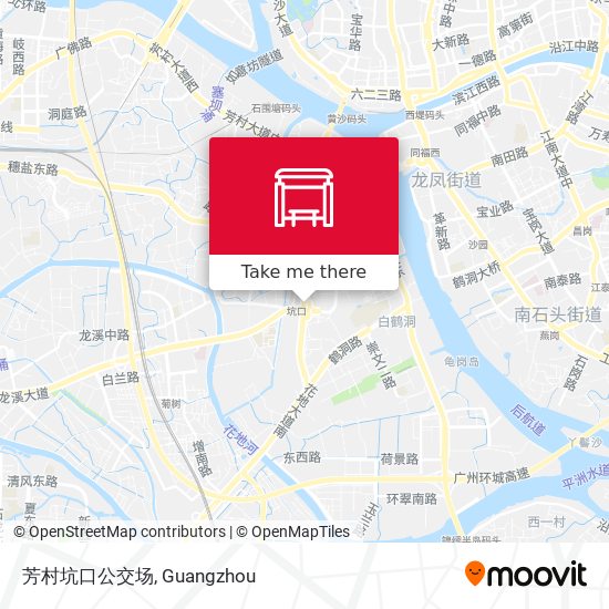 芳村坑口公交场 map