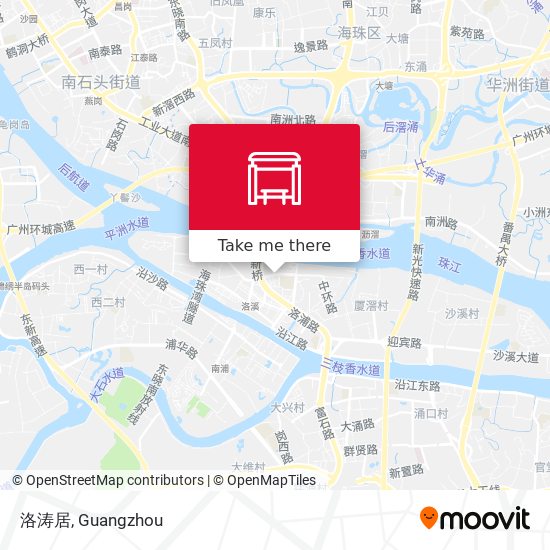 洛涛居 map