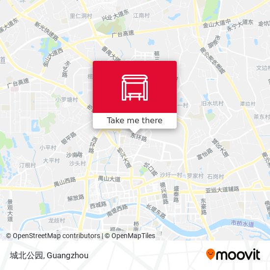 城北公园 map