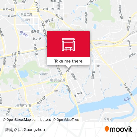康南路口 map
