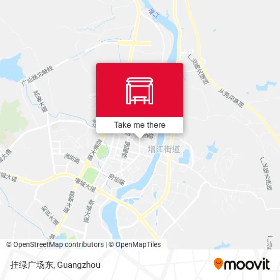 挂绿广场东 map