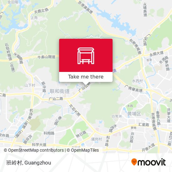 班岭村 map