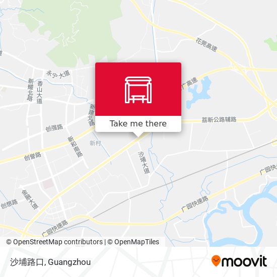 沙埔路口 map