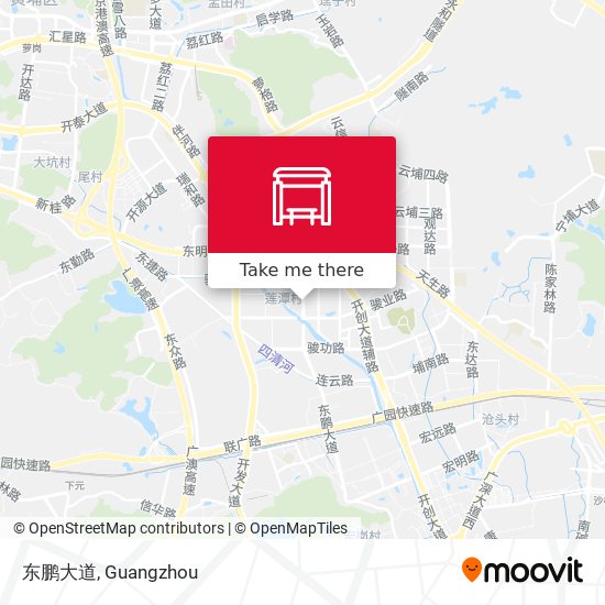 东鹏大道 map