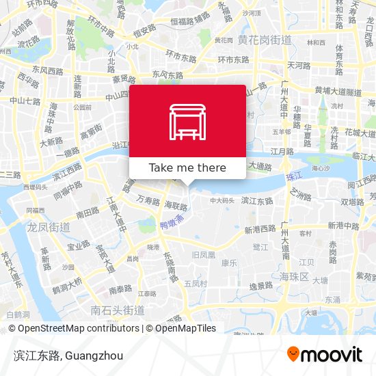 滨江东路 map