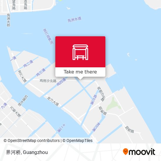 界河桥 map