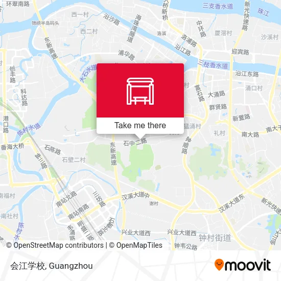会江学校 map