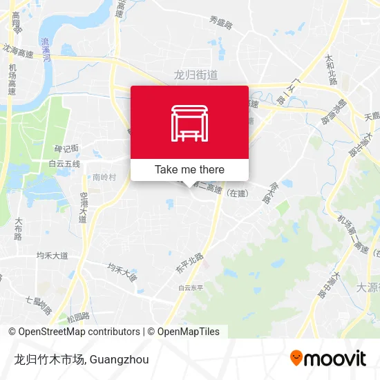 龙归竹木市场 map