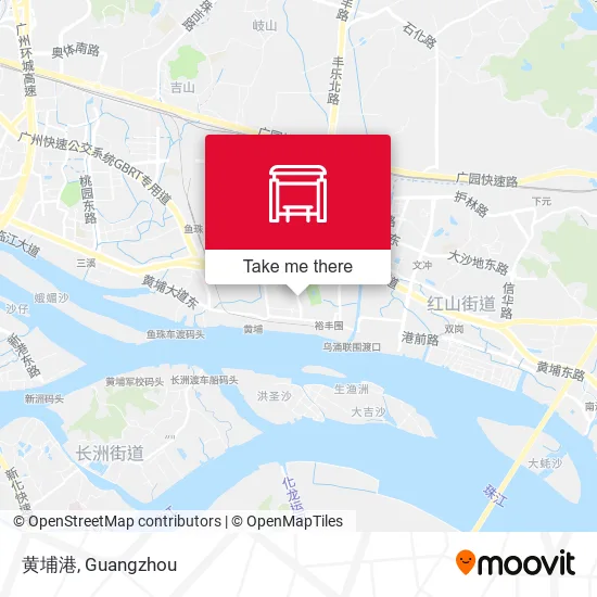 黄埔港 map
