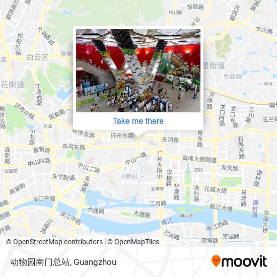 动物园南门总站 map