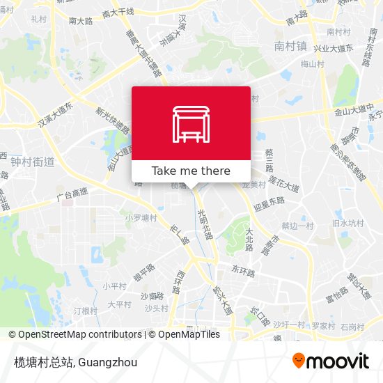 榄塘村总站 map