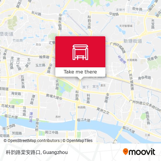 科韵路棠安路口 map