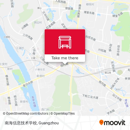南海信息技术学校 map
