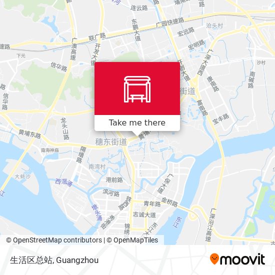 生活区总站 map