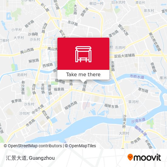 汇景大道 map