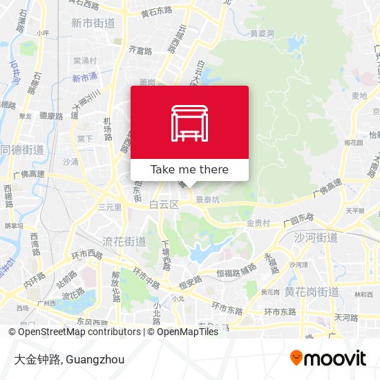 大金钟路 map